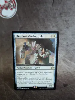 MTG, Illustrious Wanderglyph (#0009), Lost Caverns of Ixalan, Non Foil, NM, Rare - Image 1