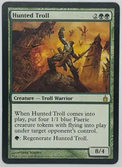 MTG Hunted Troll Ravnica: City of Guilds Regular - Image 1