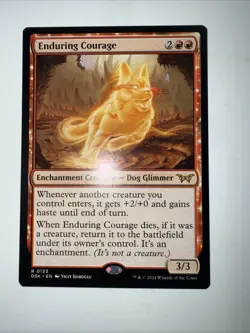 Enduring Courage - DSK 0133 - NM - MTG Magic - Image 1