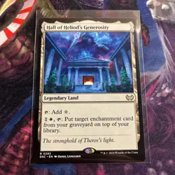 1x Hall of Heliod's Generosity NM Eng MTG - Duskmourn Commander - Image 1