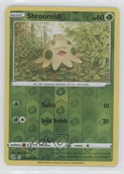 Shroomish Reverse Foil Pokemon Sword & Shield Fusion Strike #004 - Image 1