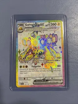 Galvantula ex Pokemon Stellar Crown 159/142 Full Art Ultra Rare NM - Image 1