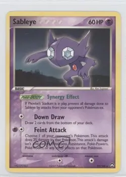 Sableye Pokemon EX Power Keepers #22 2007 - Image 1