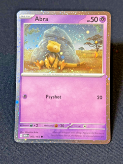 Abra 063/165 Cosmos Holo Promo - Pokemon TCG 151 - NM - Image 1