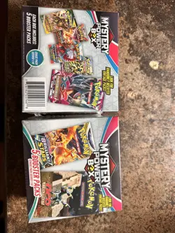 2 POKEMON MYSTERY POWER BOX (5 BOOSTER PACKS) CHASE PACK SEEDED 1:10 RARE!! - Image 4