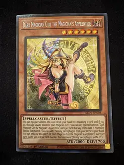 Dark Magician Girl The Magician’S Apprentice ALIN-EN004 Secret Rare 1st Yugioh - Image 1