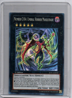 Yugioh - Number C104: Umbral Horror Masquerade - DREV-EN090 - Super Rare - 1st - Image 1