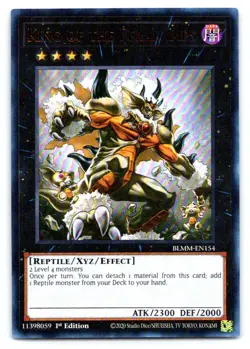 Yugioh King of the Feral Imps Ultra Rare Battles of Legend: Monster Mayhem BLMM- - Image 1