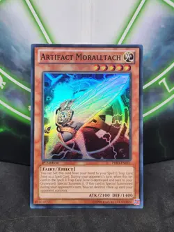 Yugioh Artifact Moralltach PRIO-EN011 Super Rare NM - Image 1