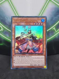 Yugioh Ancient Warriors - Masterful Sun Mou IGAS-EN008 Ultra Rare 1st Edition NM - Image 1