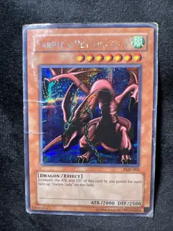 YuGiOh Harpie's Pet Dragon FMR-002 Prismatic Secret Rare Video Game Promo - Image 1