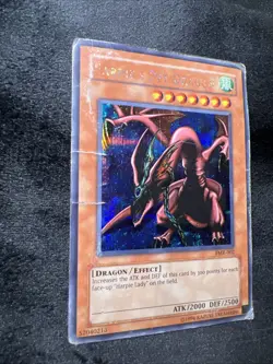 YuGiOh Harpie's Pet Dragon FMR-002 Prismatic Secret Rare Video Game Promo - Image 3
