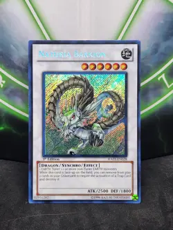 Yugioh Naturia Barkion HA03-EN028 Secret Rare 1st Edition NM - Image 1