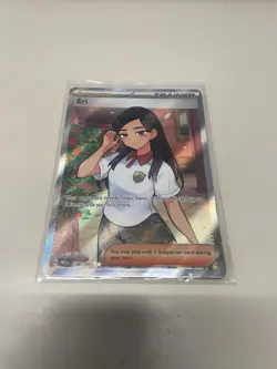Eri Full Art Trainer Prismatic Evolutions Ultra Rare Card 136/131 Pokemon TCG - Image 1