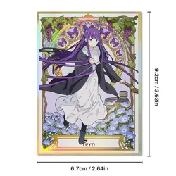 Fern Foil Card Sleeves (60ct) - TCG/CCG Storage - Frieren - Image 2