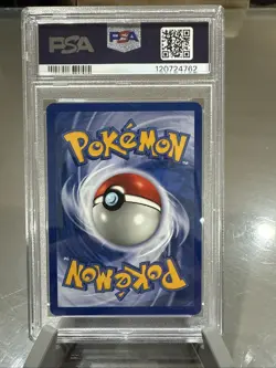 1999 Pokemon Fossil Lapras Non-Holo Card #25/62 PSA 8 NM-MT - Image 2