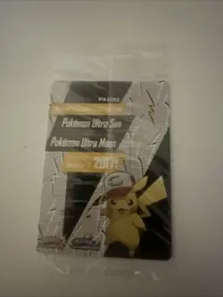 Pokemon Ash's Pikachu SM108 Black Star 'I Choose You' Promo Card TCG Sealed - Image 2