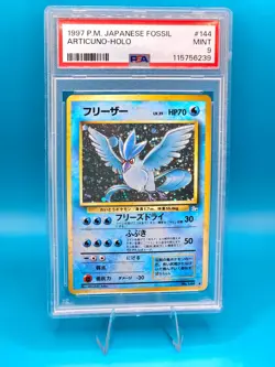 Pokemon Card Articuno Holo 1997 Japanese Fossil - PSA 9 NEW CERT - Image 1