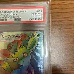 PSA10 Leafeon VMAX (Riifia) 088/069 HR S6a Eevee Heroes-Hyper Pokemon Card Japan - Image 3