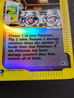 Moo-Moo Milk 155/165 Expedition Reverse Holo NM/LP Trainer Pokemon Card 2002 - Image 3