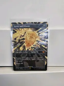 MTG Aettir and Priwen (Borderless) 0350 Foil Final Fantasy Magic The Gathering - Image 3