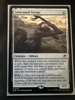 Anticausal Vestige 0001 (R) MTG Edge of Eternities (EOE) Non-foil NM - Image 1