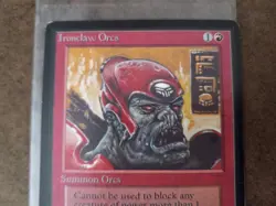 Ironclaw Orcs Beta MTG MAGIC The Gathering - Image 2