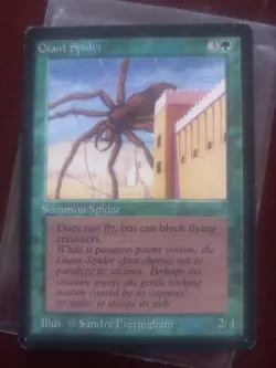 Giant Spider Beta 1993 Magic the Gathering MTG - Image 1