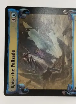 Raise The Palisade Showcase MTG Lord Of The Rings Commander LTC 425 Regular - Image 3