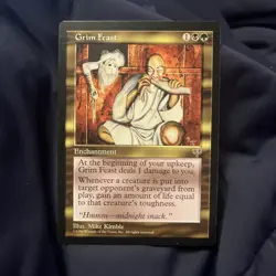 Grim Feast (Mirage) NM MTG - Image 1