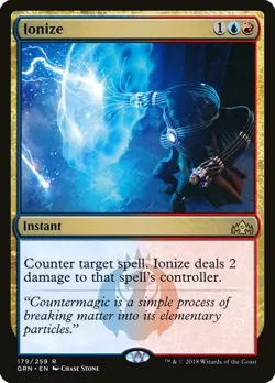 Ionize 1x FOIL GRN MTG Guilds of Ravnica Rare MINT blue red - Image 1