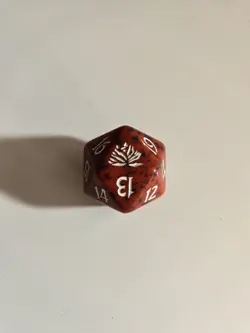 Magic the Gathering - MTG - Spindown Life Counter - Beatdown - Black Lotus - D20 - Image 1