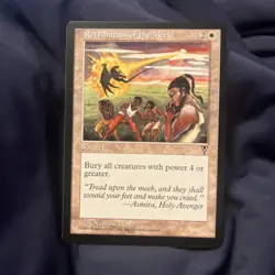 Retribution of the Meek (Visions) NM MTG - Image 1