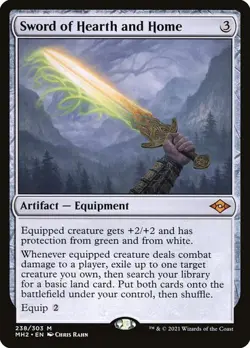 Sword of Hearth and Home x1 Modern Horizons 2 MTG Magic the Gathering Artifact - Image 1