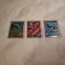 Pokemon Cards Bulk Lot Blastoise Mewtwo Venusoar 3 Cards - Image 1