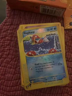 Pokemon TCG Expedition Base Set Echo Theme Deck Open Box Complete Authentic 2002 76930179666 - Image 2