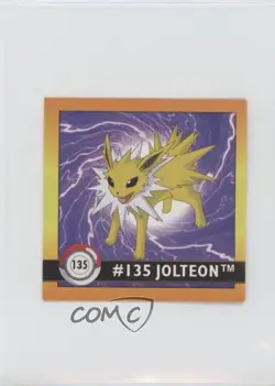 Jolteon Artbox Pokemon Stickers Series 1 #135 1999 - Image 1