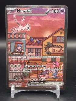 Mew ex SVP 053 Scarlet & Violet 151 Black Star UPC Promo Pokemon TCG NM - Image 1