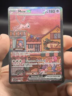 Mew ex SVP 053 Scarlet & Violet 151 Black Star UPC Promo Pokemon TCG NM - Image 3