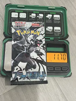 11.70g🔥 HEAVY 🔥 Pokemon TCG Black Bolt Booster Pack! FACTORY SEALED!!!✅ - Image 1