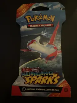 VERY HEAVY - 32.39g - Pokemon Surging Sparks Sleeved Booster Pack - SEALED! - Image 2