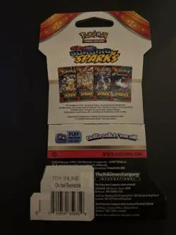 VERY HEAVY - 32.39g - Pokemon Surging Sparks Sleeved Booster Pack - SEALED! - Image 3
