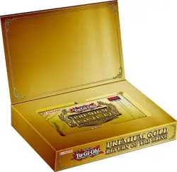 YuGiOh Premium Gold: Return of the Bling Mini Box [3 Packs] - Image 1