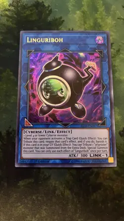 Yugioh Linguriboh IGAS-EN097 Ultra Rare NM Ignition Assault - Image 1