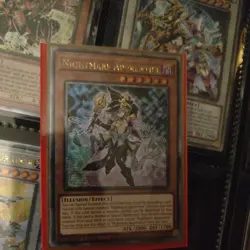 Yugioh - Nightmare Apprentice - LEDE-EN029 - Quarter Century Rare - 1st Edition - Image 1