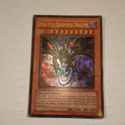 Yugioh Red-Eyes Darkness Dragon SD1-EN001 Ultra Rare 1st Ed NM - Image 2