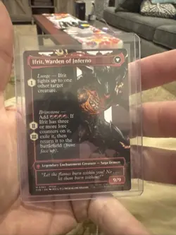Clive, Ifrit's Dominant Borderless Card, Magic: The Gathering Final Fantasy - Image 2