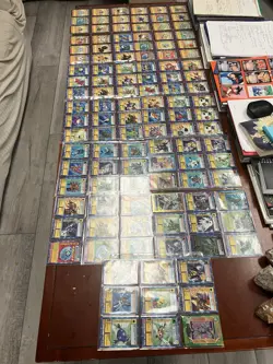 Digimon Card Game 1999 Lot Of 117 Cards With Binder Bandai - Image 1