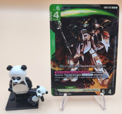 Gundam Card Game Newtype Rising Gundam Deathscythe GD01-025 LR Holo Foil - Image 1
