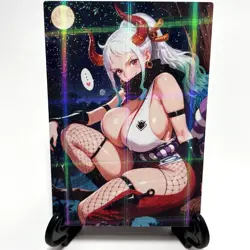 One Piece Yamato Sexy Anime Waifu Girl Doujin Lewd Goddess Story ACG Art Card - Image 1
